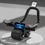 Bersauji Automatic Rebound Ab Roller Wheel with Knee Mat & Timer