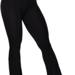Sunzel Flare Leggings Review: High-Waisted Crossover Yoga Pants