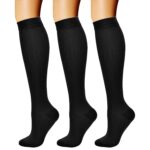 CHARMKING Compression Socks 15-20 mmHg Review | 3 Pairs