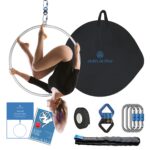 aum active Aerial Hoop Set 95cm Review for Home Practice