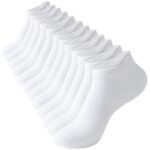 ACCFOD Women’s Ankle Socks Athletic Running Low Cut Socks with Tab, 6 Pairs