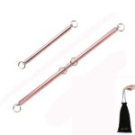 EXREIZST Adjustable Rose Gold Spreader Bar Training Set