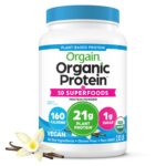 Orgain Organic Vegan Protein + 50 Superfoods Vanilla Bean Review