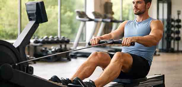 effective rowing machine calorie burning