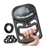 HICHOR Hand Grip Strength Tester and Trainer 120kg Digital Dynamometer